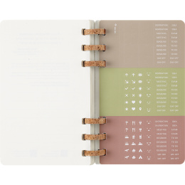 Calendrier 12M Spiral Planner 2026 Large Black dans le groupe Papiers & Blocs / Calendriers et agendas / Calendriers 12 mois chez Pen Store (136104)