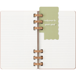 Calendrier 12M Spiral Planner 2026 Large Almond dans le groupe Papiers & Blocs / Calendriers et agendas / Calendriers 12 mois chez Pen Store (136105)