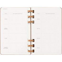 Calendrier 12M Spiral Planner 2026 Large Almond dans le groupe Papiers & Blocs / Calendriers et agendas / Calendriers 12 mois chez Pen Store (136105)