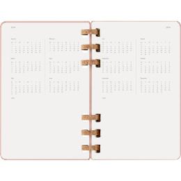 Calendrier 12M Spiral Planner 2026 Large Almond dans le groupe Papiers & Blocs / Calendriers et agendas / Calendriers 12 mois chez Pen Store (136105)