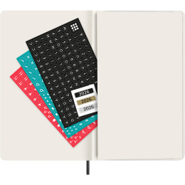 Calendrier 12M Weekly Horizontal 2026 Softcover Large Black dans le groupe Papiers & Blocs / Calendriers et agendas / Calendriers 12 mois chez Pen Store (136107)