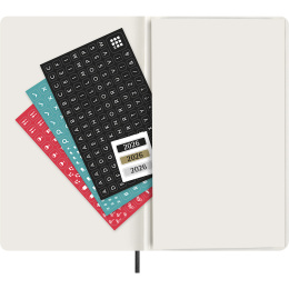 Calendrier 12M Weekly Notebook 2026 Softcover Large Black dans le groupe Papiers & Blocs / Calendriers et agendas / Calendriers 12 mois chez Pen Store (136111)