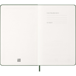 Calendrier 12M Weekly Notebook 2026 Hardcover Large Myrtle Green dans le groupe Papiers & Blocs / Calendriers et agendas / Calendriers 12 mois chez Pen Store (136112)