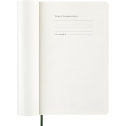 Calendrier 12M Weekly Notebook 2026 Softcover Large Myrtle Green dans le groupe Papiers & Blocs / Calendriers et agendas / Calendriers 12 mois chez Pen Store (136113)