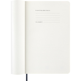 Calendrier 12M Weekly Notebook 2026 Softcover Large Sapphire Blue dans le groupe Papiers & Blocs / Calendriers et agendas / Calendriers 12 mois chez Pen Store (136114)