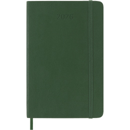 Calendrier 12M Weekly Notebook 2026 Softcover Pocket Myrtle Green dans le groupe Papiers & Blocs / Calendriers et agendas / Calendriers 12 mois chez Pen Store (136121)