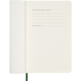 Calendrier 12M Weekly Notebook 2026 Softcover Pocket Myrtle Green dans le groupe Papiers & Blocs / Calendriers et agendas / Calendriers 12 mois chez Pen Store (136121)