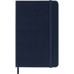 Calendrier 12M Weekly Notebook 2026 Hardcover Pocket Sapphire Blue dans le groupe Papiers & Blocs / Calendriers et agendas / Calendriers 12 mois chez Pen Store (136125)