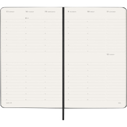 Calendrier 12M Weekly Vertical 2026 Hardcover Large Black dans le groupe Papiers & Blocs / Calendriers et agendas / Calendriers 12 mois chez Pen Store (136130)