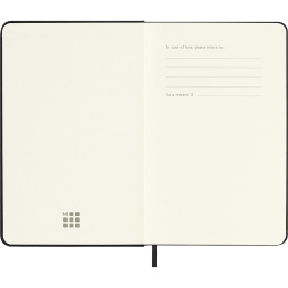 Calendrier 12M Weekly Vertical 2026 Hardcover Pocket Black dans le groupe Papiers & Blocs / Calendriers et agendas / Calendriers 12 mois chez Pen Store (136131)