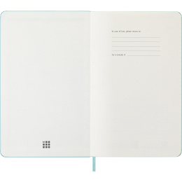 Calendrier 12M Weekly Notebook 2026 Hardcover Large Aquamarine dans le groupe Papiers & Blocs / Calendriers et agendas / Calendriers 12 mois chez Pen Store (136132)