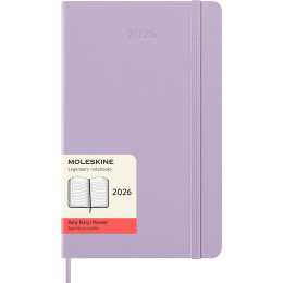 Calendrier 12M Daily 2026 Hardcover Large Pastel Lilac dans le groupe Papiers & Blocs / Calendriers et agendas / Calendriers 12 mois chez Pen Store (136133)