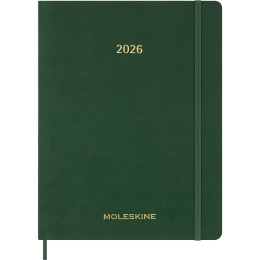 Calendrier 12M Weekly Vertical 2026 Hardcover XXL Myrtle Green dans le groupe Papiers & Blocs / Calendriers et agendas / Calendriers 12 mois chez Pen Store (136135)