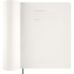 Calendrier 12M Weekly Vertical 2026 Hardcover XXL Myrtle Green dans le groupe Papiers & Blocs / Calendriers et agendas / Calendriers 12 mois chez Pen Store (136135)