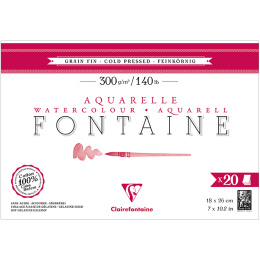 Fontaine Bloc aquarelle CP 18x26 cm 300g dans le groupe Papiers & Blocs / Bloc Artiste / Papier pour aquarelle chez Pen Store (136140)