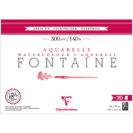 Fontaine Bloc aquarelle CP 26x36 cm 300g dans le groupe Papiers & Blocs / Bloc Artiste / Papier pour aquarelle chez Pen Store (136142)