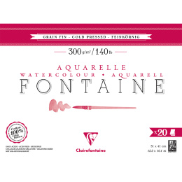 Fontaine Bloc aquarelle CP 31x41 cm 300g dans le groupe Papiers & Blocs / Bloc Artiste / Papier pour aquarelle chez Pen Store (136143)