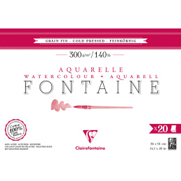 Fontaine Bloc aquarelle CP 36x51 cm 300g dans le groupe Papiers & Blocs / Bloc Artiste / Papier pour aquarelle chez Pen Store (136144)