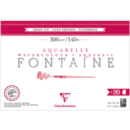 Fontaine Bloc aquarelle CP 36x51 cm 300g dans le groupe Papiers & Blocs / Bloc Artiste / Papier pour aquarelle chez Pen Store (136144)