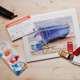 Fontaine Bloc aquarelle HP 36x51 cm 300g dans le groupe Papiers & Blocs / Bloc Artiste / Papier pour aquarelle chez Pen Store (136150)