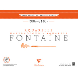 Fontaine Bloc aquarelle HP 46x61 cm 300g dans le groupe Papiers & Blocs / Bloc Artiste / Papier pour aquarelle chez Pen Store (136151)