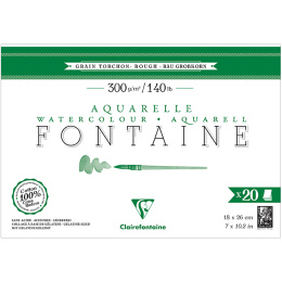 Fontaine Bloc aquarelle Rough 18x26 cm 300g dans le groupe Papiers & Blocs / Bloc Artiste / Papier pour aquarelle chez Pen Store (136152)