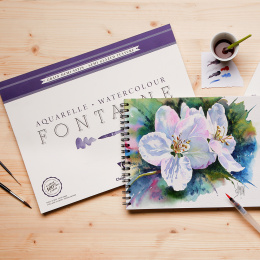 Fontaine Bloc aquarelle Semi-Glazed 42x56 cm 300g dans le groupe Papiers & Blocs / Bloc Artiste / Papier pour aquarelle chez Pen Store (136162)