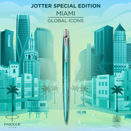 Jotter Global Icons Miami Stylo à bille dans le groupe Stylos / Stylo haute de gamme / Stylo à bille chez Pen Store (136173)