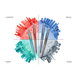 Jotter Global Icons Miami Stylo à bille dans le groupe Stylos / Stylo haute de gamme / Stylo à bille chez Pen Store (136173)