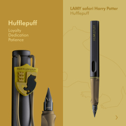 Safari Stylo-plume Hufflepuff dans le groupe Stylos / Stylo haute de gamme / Stylo à plume chez Pen Store (136189_r)