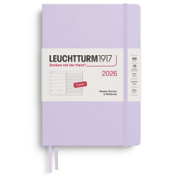 Calendrier Weekly Planner & Notebook 2026 A5 Lilac dans le groupe Papiers & Blocs / Calendriers et agendas / Calendriers 12 mois chez Pen Store (136218) Calendrier Weekly Planner & Notebook 2026 A5 Lilac dans le groupe Papiers & Blocs / Calendriers et agendas / Calendriers 12 mois chez Pen Store (136218)
