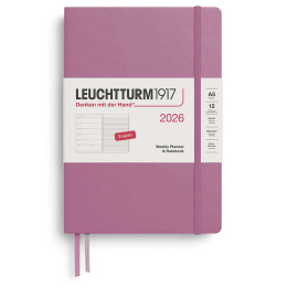 Calendrier Weekly Planner & Notebook 2026 A5 Dusty Rose dans le groupe Papiers & Blocs / Calendriers et agendas / Calendriers 12 mois chez Pen Store (136219) Calendrier Weekly Planner & Notebook 2026 A5 Dusty Rose dans le groupe Papiers & Blocs / Calendriers et agendas / Calendriers 12 mois chez Pen Store (136219)
