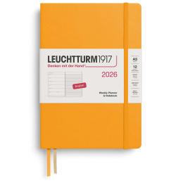Calendrier Weekly Planner & Notebook 2026 A5 Rising Sun dans le groupe Papiers & Blocs / Calendriers et agendas / Calendriers 12 mois chez Pen Store (136221) Calendrier Weekly Planner & Notebook 2026 A5 Rising Sun dans le groupe Papiers & Blocs / Calendriers et agendas / Calendriers 12 mois chez Pen Store (136221)