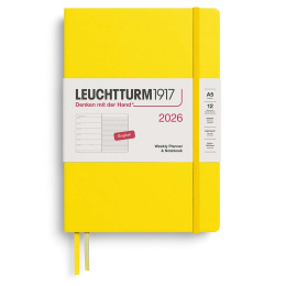 Calendrier Weekly Planner & Notebook 2026 A5 Lemon dans le groupe Papiers & Blocs / Calendriers et agendas / Calendriers 12 mois chez Pen Store (136222) Calendrier Weekly Planner & Notebook 2026 A5 Lemon dans le groupe Papiers & Blocs / Calendriers et agendas / Calendriers 12 mois chez Pen Store (136222)
