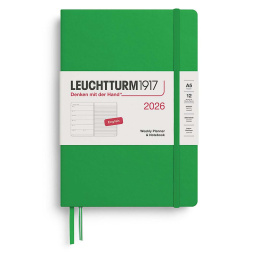 Calendrier Weekly Planner & Notebook 2026 A5 Spring Leaf dans le groupe Papiers & Blocs / Calendriers et agendas / Calendriers 12 mois chez Pen Store (136224) Calendrier Weekly Planner & Notebook 2026 A5 Spring Leaf dans le groupe Papiers & Blocs / Calendriers et agendas / Calendriers 12 mois chez Pen Store (136224)