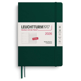 Calendrier Weekly Planner & Notebook 2026 A5 Forest Green dans le groupe Papiers & Blocs / Calendriers et agendas / Calendriers 12 mois chez Pen Store (136225) Calendrier Weekly Planner & Notebook 2026 A5 Forest Green dans le groupe Papiers & Blocs / Calendriers et agendas / Calendriers 12 mois chez Pen Store (136225)