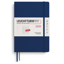 Calendrier Weekly Planner & Notebook 2026 A5 Navy dans le groupe Papiers & Blocs / Calendriers et agendas / Calendriers 12 mois chez Pen Store (136228) Calendrier Weekly Planner & Notebook 2026 A5 Navy dans le groupe Papiers & Blocs / Calendriers et agendas / Calendriers 12 mois chez Pen Store (136228)