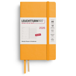 Calendrier Weekly Planner & Notebook 2026 A6 Rising Sun dans le groupe Papiers & Blocs / Calendriers et agendas / Calendriers 12 mois chez Pen Store (136233) Calendrier Weekly Planner & Notebook 2026 A6 Rising Sun dans le groupe Papiers & Blocs / Calendriers et agendas / Calendriers 12 mois chez Pen Store (136233)
