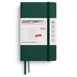 Calendrier Weekly Planner & Notebook 2026 A6 Forest Green dans le groupe Papiers & Blocs / Calendriers et agendas / Calendriers 12 mois chez Pen Store (136235) Calendrier Weekly Planner & Notebook 2026 A6 Forest Green dans le groupe Papiers & Blocs / Calendriers et agendas / Calendriers 12 mois chez Pen Store (136235)
