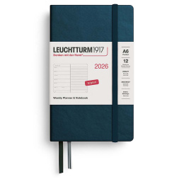 Calendrier Weekly Planner & Notebook 2026 A6 Deep Sea dans le groupe Papiers & Blocs / Calendriers et agendas / Calendriers 12 mois chez Pen Store (136236) Calendrier Weekly Planner & Notebook 2026 A6 Deep Sea dans le groupe Papiers & Blocs / Calendriers et agendas / Calendriers 12 mois chez Pen Store (136236)