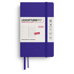 Calendrier Weekly Planner & Notebook 2026 A6 Ink dans le groupe Papiers & Blocs / Calendriers et agendas / Calendriers 12 mois chez Pen Store (136237) Calendrier Weekly Planner & Notebook 2026 A6 Ink dans le groupe Papiers & Blocs / Calendriers et agendas / Calendriers 12 mois chez Pen Store (136237)