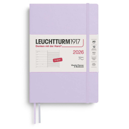 Calendrier Weekly Planner & Notebook 2026 A5 Soft Cover Lilac dans le groupe Papiers & Blocs / Calendriers et agendas / Calendriers 12 mois chez Pen Store (136239) Calendrier Weekly Planner & Notebook 2026 A5 Soft Cover Lilac dans le groupe Papiers & Blocs / Calendriers et agendas / Calendriers 12 mois chez Pen Store (136239)