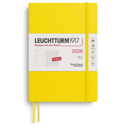 Calendrier Weekly Planner & Notebook 2026 A5 Soft Cover Lemon dans le groupe Papiers & Blocs / Calendriers et agendas / Calendriers 12 mois chez Pen Store (136243) Calendrier Weekly Planner & Notebook 2026 A5 Soft Cover Lemon dans le groupe Papiers & Blocs / Calendriers et agendas / Calendriers 12 mois chez Pen Store (136243)