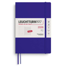 Calendrier Weekly Planner & Notebook 2026 A5 Soft Cover Ink dans le groupe Papiers & Blocs / Calendriers et agendas / Calendriers 12 mois chez Pen Store (136248) Calendrier Weekly Planner & Notebook 2026 A5 Soft Cover Ink dans le groupe Papiers & Blocs / Calendriers et agendas / Calendriers 12 mois chez Pen Store (136248)