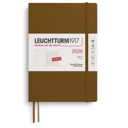 Calendrier Weekly Planner & Notebook 2026 A5 Soft Cover Spice Brown dans le groupe Papiers & Blocs / Calendriers et agendas / Calendriers 12 mois chez Pen Store (136250) Calendrier Weekly Planner & Notebook 2026 A5 Soft Cover Spice Brown dans le groupe Papiers & Blocs / Calendriers et agendas / Calendriers 12 mois chez Pen Store (136250)
