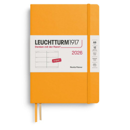 Calendrier Weekly Planner 2026 A5 Rising Sun dans le groupe Papiers & Blocs / Calendriers et agendas / Calendriers 12 mois chez Pen Store (136254)