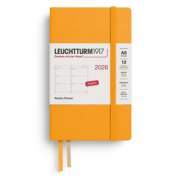 Calendrier Weekly Planner 2026 A6 Rising Sun dans le groupe Papiers & Blocs / Calendriers et agendas / Calendriers 12 mois chez Pen Store (136262)