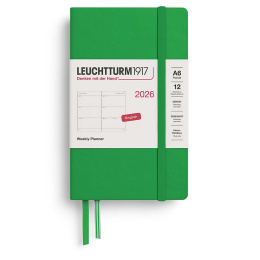 Calendrier Weekly Planner 2026 A6 Spring Leaf dans le groupe Papiers & Blocs / Calendriers et agendas / Calendriers 12 mois chez Pen Store (136263)