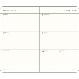 Calendrier Weekly Planner 2026 A6 Deep Sea dans le groupe Papiers & Blocs / Calendriers et agendas / Calendriers 12 mois chez Pen Store (136265)