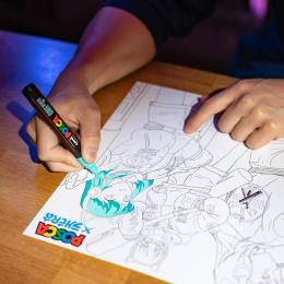 Posca PC-5M Manga Hero Ensemble de 8 dans le groupe Stylos / Crayons d'artistes / Marqueurs acryliques chez Pen Store (136280) Posca PC-5M Manga Hero Ensemble de 8 dans le groupe Stylos / Crayons d'artistes / Marqueurs acryliques chez Pen Store (136280)